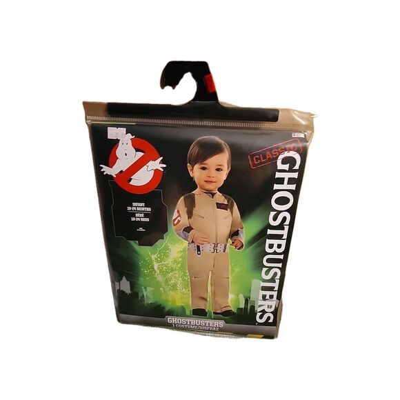 New Ghostbusters Halloween Costume Jumpsuit for Baby Infant 18-24 Months Unisex - Picture 1 of 6
